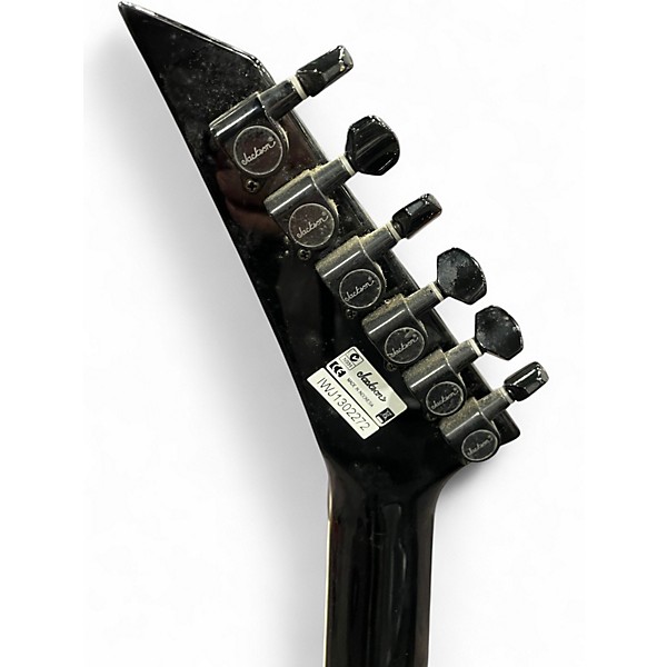 Used Jackson KIng V Black Solid Body Electric Guitar Black