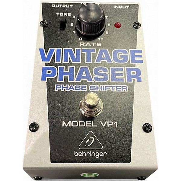 Used Behringer VP1 Vintage Phaser Effect Pedal