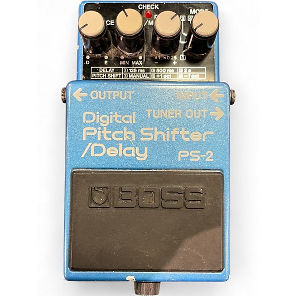 Used BOSS PS2 Digital Pitch Shifter Effect Pedal