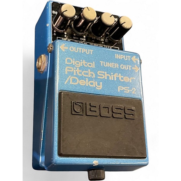Used BOSS PS2 Digital Pitch Shifter Effect Pedal