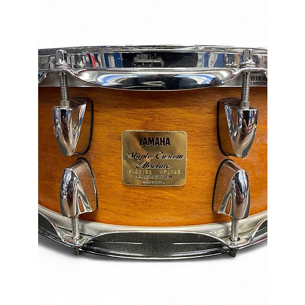 Used Yamaha 14in MAPLE CUSTOM ABSOLUTE Natural  Drum
