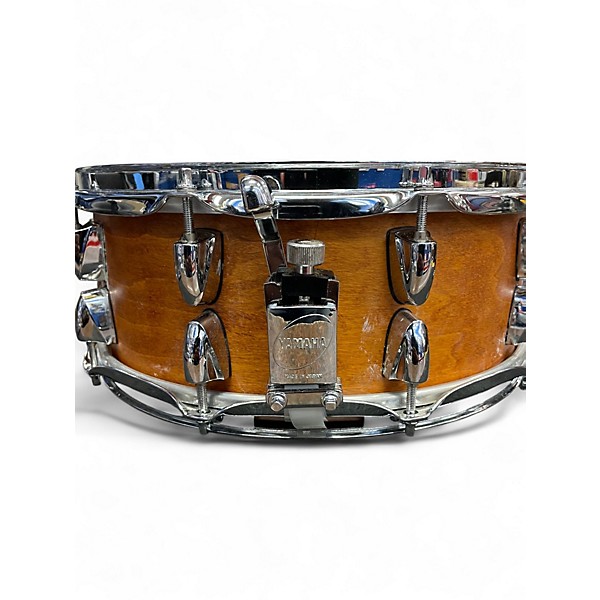 Used Yamaha 14in MAPLE CUSTOM ABSOLUTE Natural  Drum