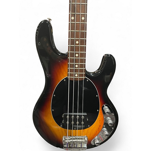 Used 2007 Ernie Ball Music Man Stingray H 2 Color Sunburst Electric Bass Guitar