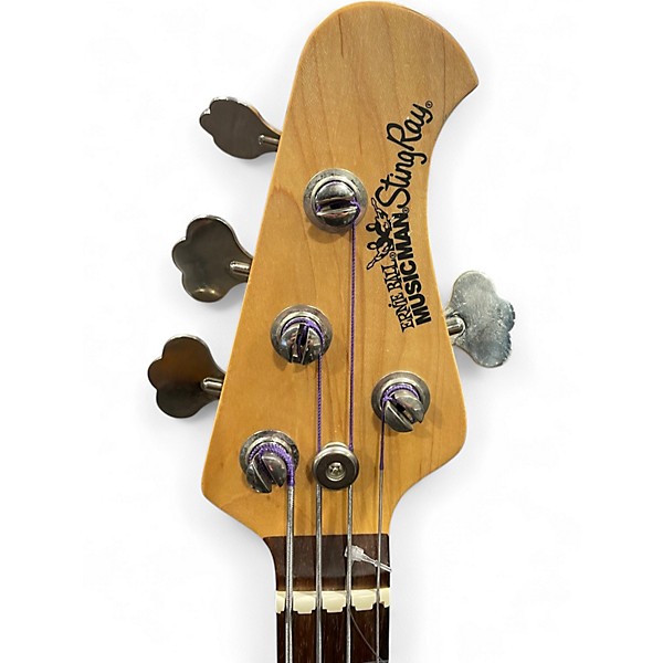 Used 2007 Ernie Ball Music Man Stingray H 2 Color Sunburst Electric Bass Guitar