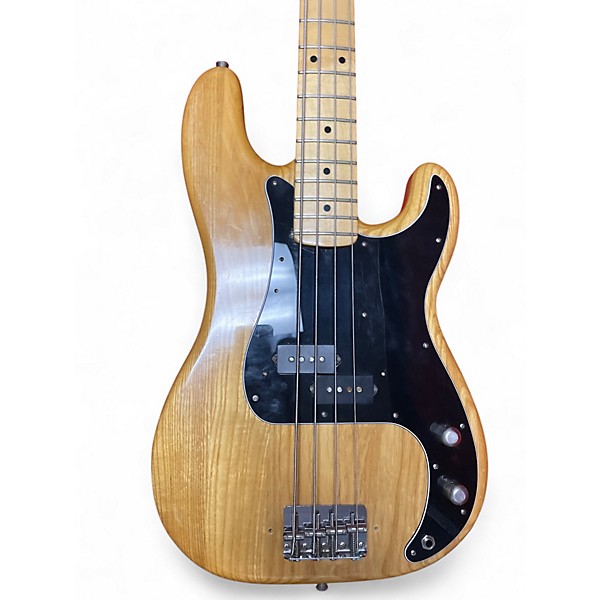 Vintage 1975 Fender 1975 PRECISION BASS Natural Electric Bass Guitar