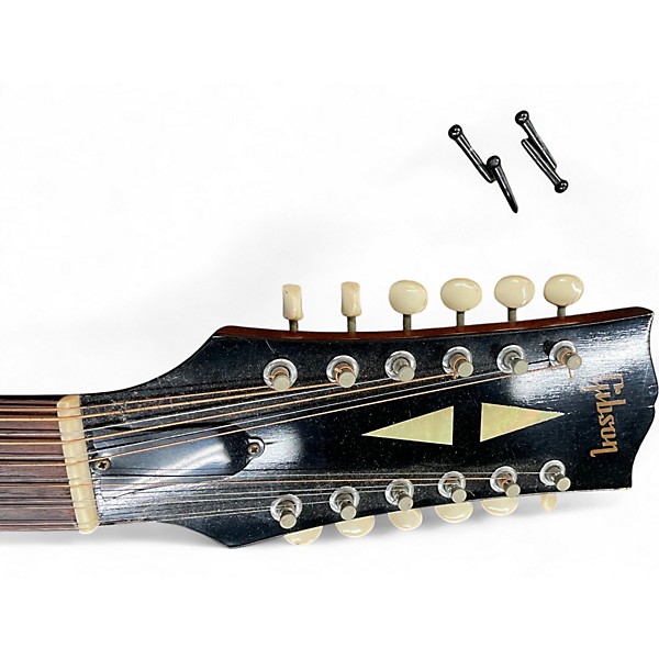 Vintage 1967 Gibson B-45-12 Antique Natural 12 String Acoustic Guitar