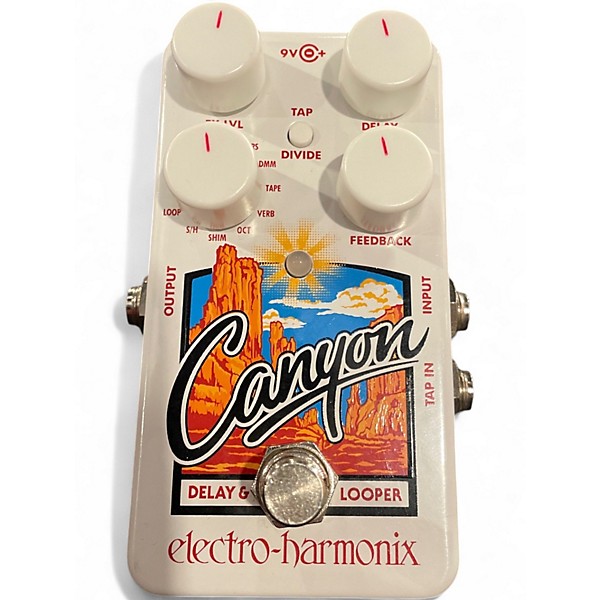 Used Electro-Harmonix Canyon Delay and Looper Effect Pedal
