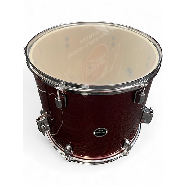 Used PDP by DW 4 Piece Encore Metallic Red Drum Kit