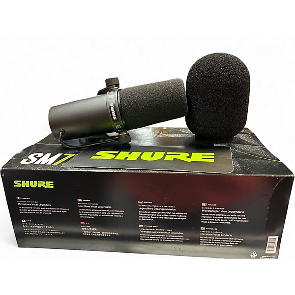 Used Shure SM7B Dynamic Microphone