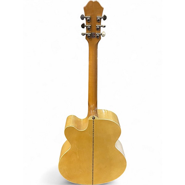 Used Epiphone EJ200CE Natural Acoustic Electric Guitar