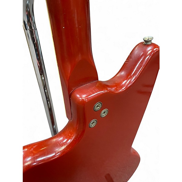 Vintage 1967 Silvertone 1488 Red Solid Body Electric Guitar