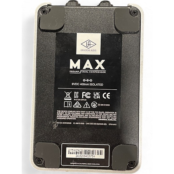 Used Universal Audio Max Effect Pedal
