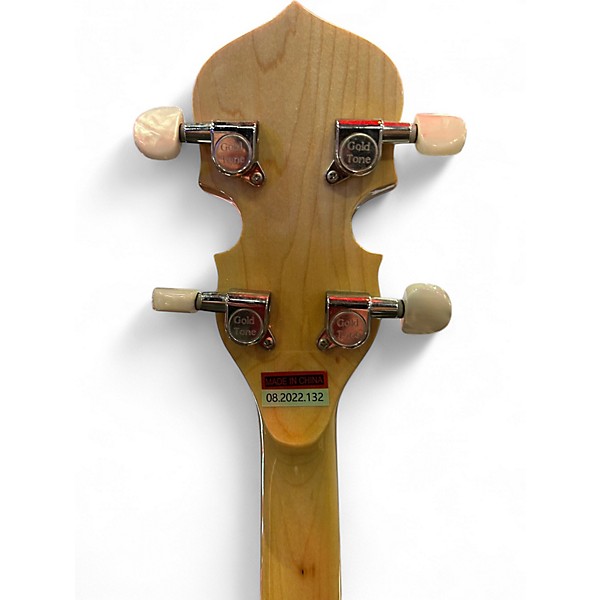 Used Gold Tone CC100R Natural Banjo