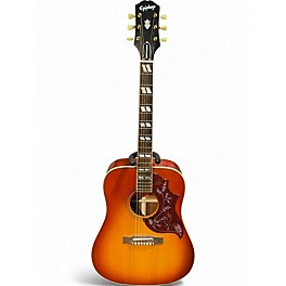 Used Epiphone INSPIRED BY GIBSON HUMMINGBIRD HONEYBURST Acoustic Electric Guitar