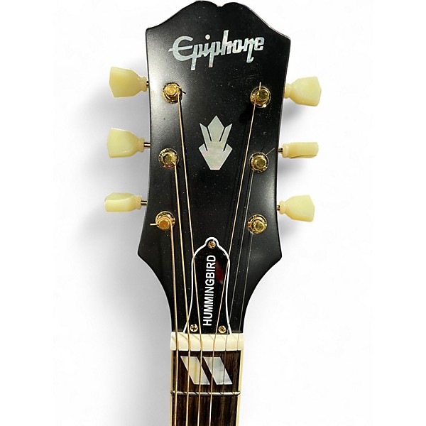 Used Epiphone INSPIRED BY GIBSON HUMMINGBIRD HONEYBURST Acoustic Electric Guitar