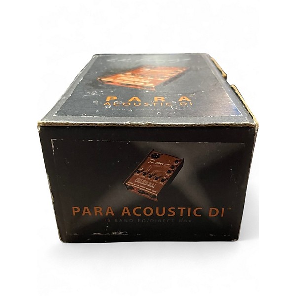Used LR Baggs Para Acoustic DI Direct Box Pre With EQ Direct Box