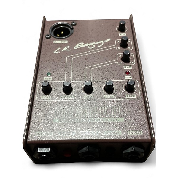 Used LR Baggs Para Acoustic DI Direct Box Pre With EQ Direct Box