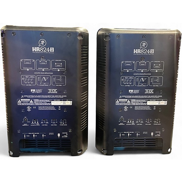 Used Mackie HR824 MKIII Pair Powered Monitor