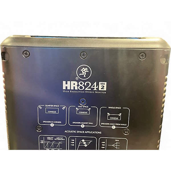 Used Mackie HR824 MKIII Pair Powered Monitor
