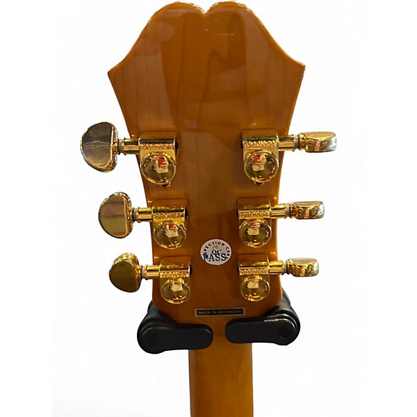 Used Epiphone J200CE STUDIO Natural Acoustic Electric Guitar