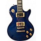 Used Epiphone 1960 Tribute Plus Les Paul Trans Blue Solid Body Electric Guitar