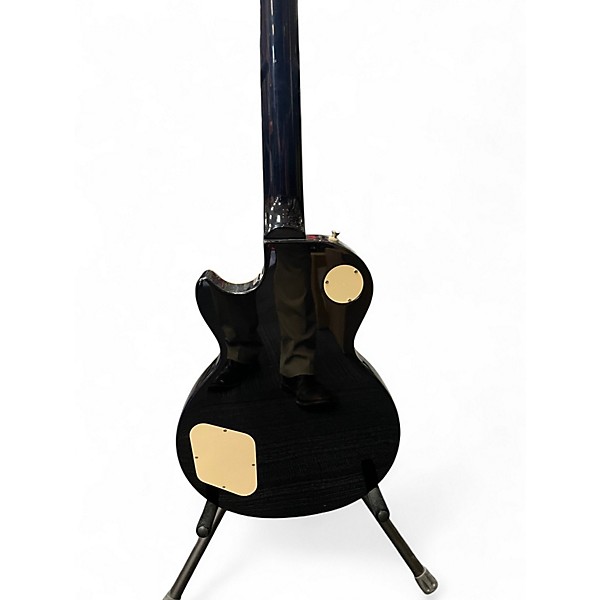 Used Epiphone 1960 Tribute Plus Les Paul Trans Blue Solid Body Electric Guitar