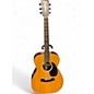 Vintage 1980s Takamine f-307 Natural Acoustic Electric Guitar thumbnail