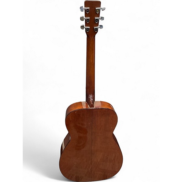 Vintage 1980s Takamine f-307 Natural Acoustic Electric Guitar