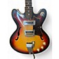 Vintage 1960s Silvertone EP-11T Sunburst Hollow Body Electric Guitar