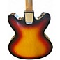 Vintage 1960s Silvertone EP-11T Sunburst Hollow Body Electric Guitar