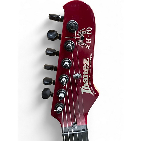 Used Ibanez allen holdsworth ah10 Red Solid Body Electric Guitar