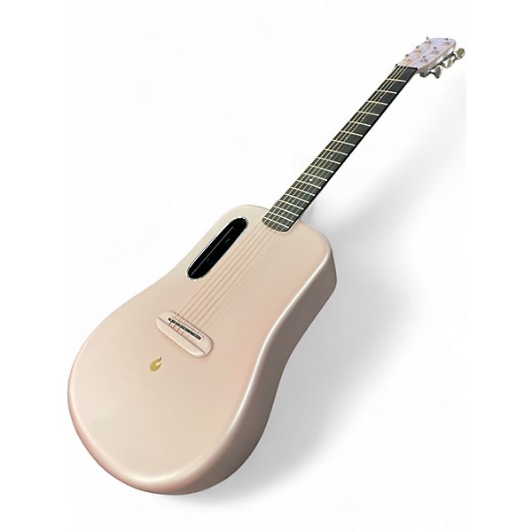 Used LAVA MUSIC LAVA ME 4 Carbon Fiber 38" Pink Acoustic Electric Guitar