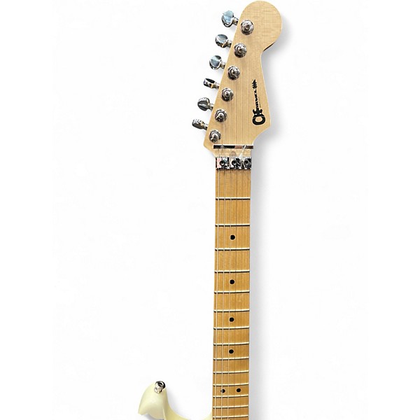 Used Charvel San Dimas USA Style 1 White Solid Body Electric Guitar