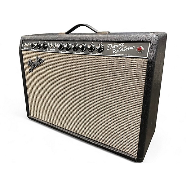 Used Fender 64 Custom Deluxe Reverb Tube Guitar Combo Amp