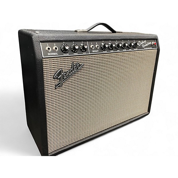 Used Fender 64 Custom Deluxe Reverb Tube Guitar Combo Amp