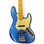 Used Fender American Ultra Jazz Bass COBRA BLUE Electric Bass Guitar
