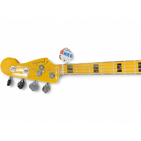 Used Fender American Ultra Jazz Bass COBRA BLUE Electric Bass Guitar