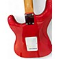 Used 2004 Fender Mark Knopfler Signature Series Stratocaster Fiesta Red Solid Body Electric Guitar