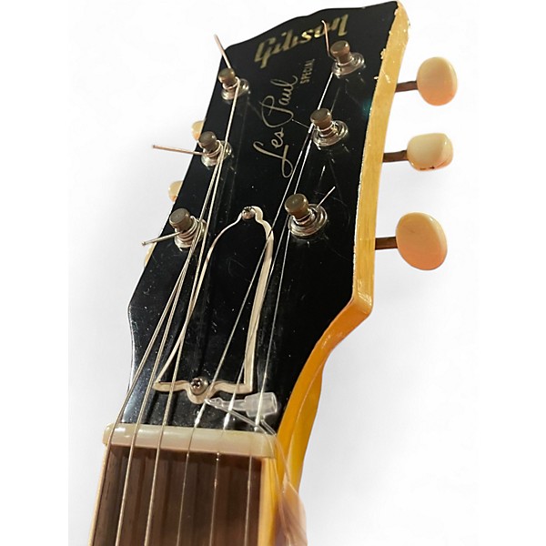 Vintage 1957 Gibson Les Paul Special Double Cut TV Yellow Solid Body Electric Guitar