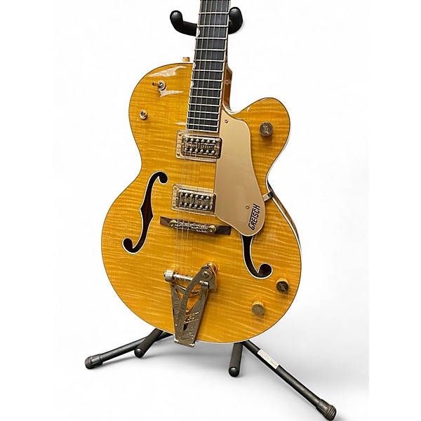 Used 2005 Gretsch Guitars 6120 Amber Hollow Body Electric Guitar
