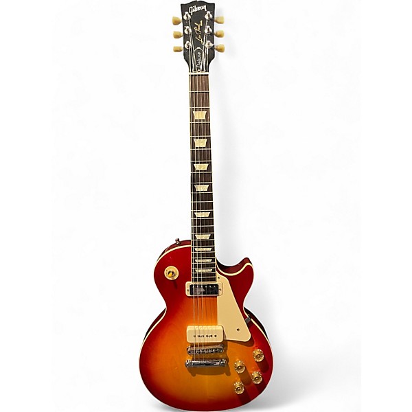 Used Gibson Les Paul Deluxe Mod Shop Cherry Sunburst Solid Body Electric Guitar