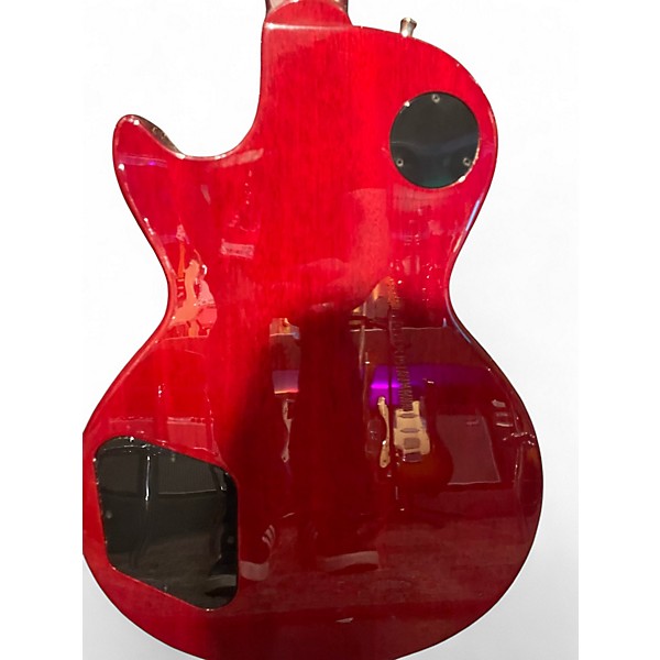 Used Gibson Les Paul Deluxe Mod Shop Cherry Sunburst Solid Body Electric Guitar