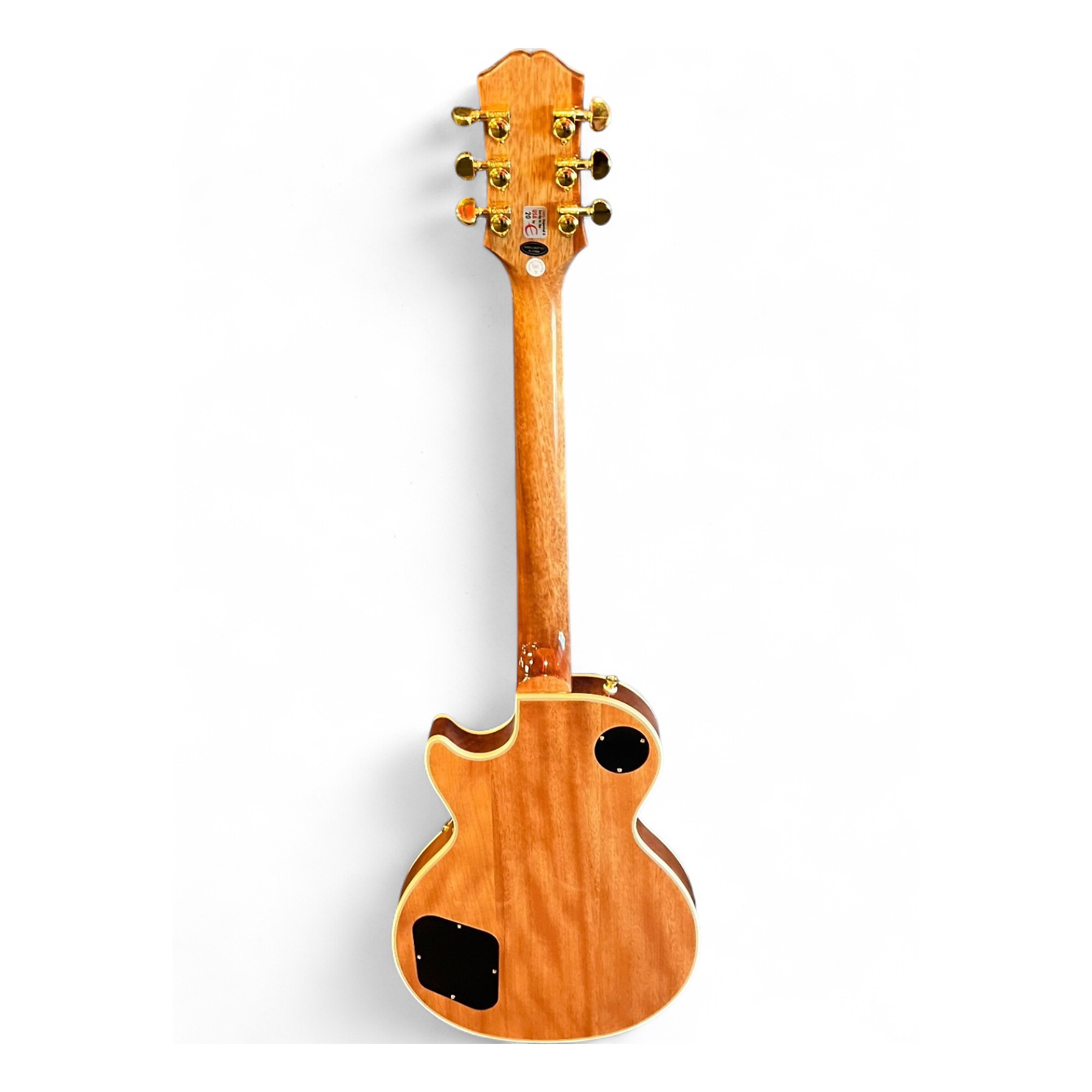 Used Epiphone Les Paul Custom Koa Natural Solid Body