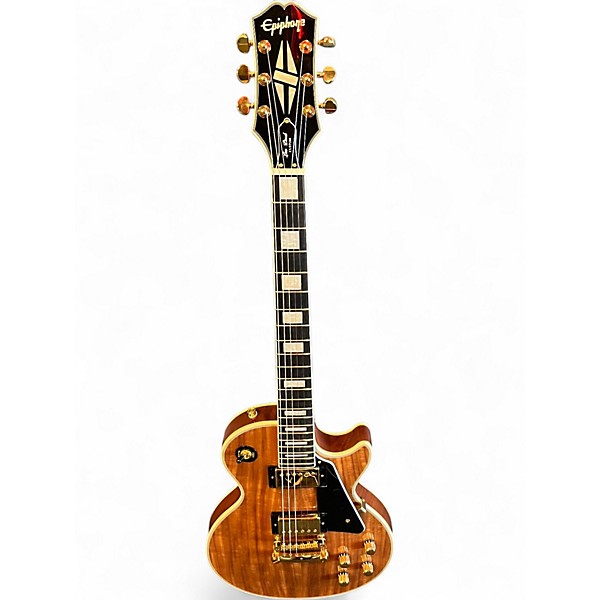 ギター Epiphone Les Paul Custom Koa Natural Epiphone Les Paul Custom Koa - Natural | Sweetwater