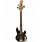 Used Sterling by Music Man Stingray 4 Black Electric Bass Guitar thumbnail