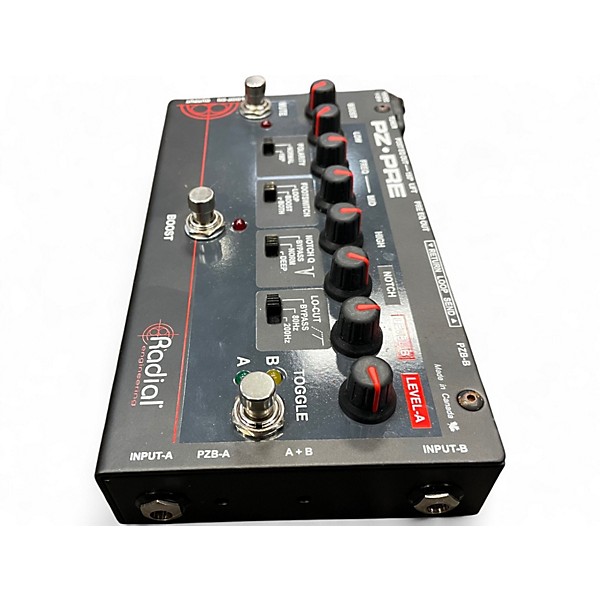 Used Radial Engineering PZ PRE Guitar Preamp