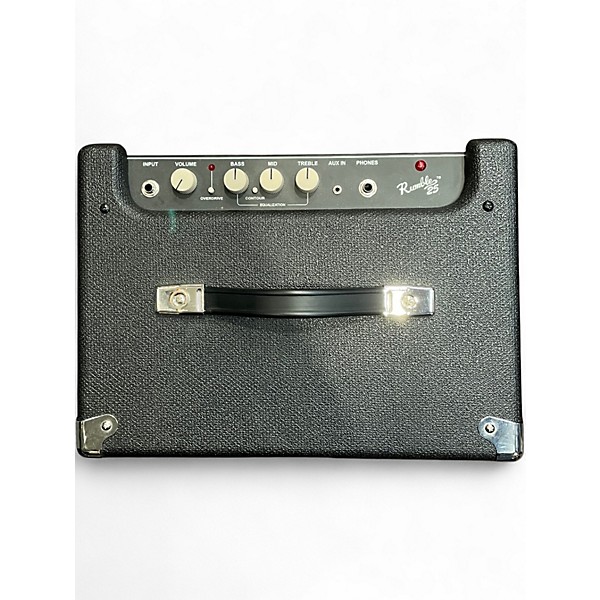 Used Fender Rumble 25 25W 1x8 Bass Combo Amp