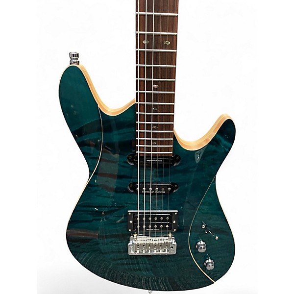 Used Framus PANTHERA SUPREME MASTERBUILT CUSTOM SHOP TURQUOISE Solid Body Electric Guitar