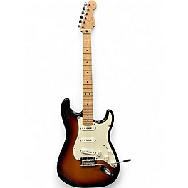 Used Fender Player Stratocaster 3 Tone Sunburst Solid Body Electric Guitar