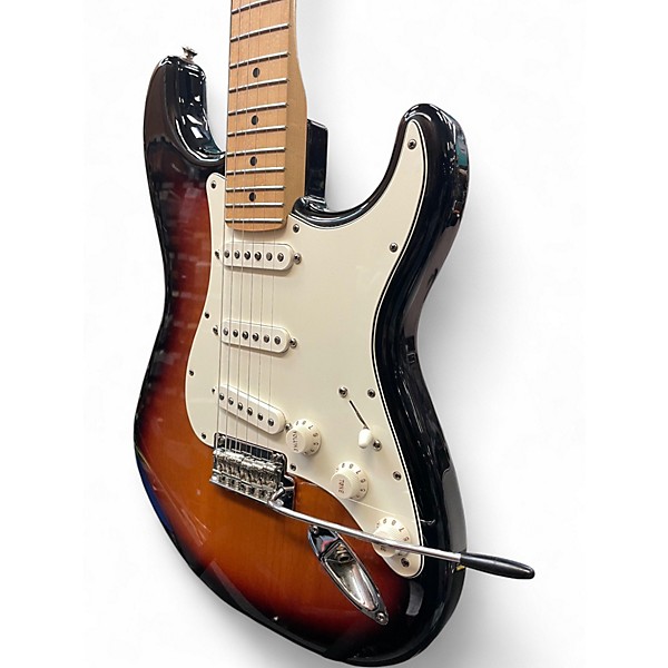 Used Fender Player Stratocaster 3 Tone Sunburst Solid Body Electric Guitar